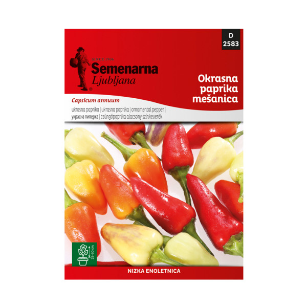 M.VREČKA 2583 OKRASNA PAPRIKA - MEŠANICA 