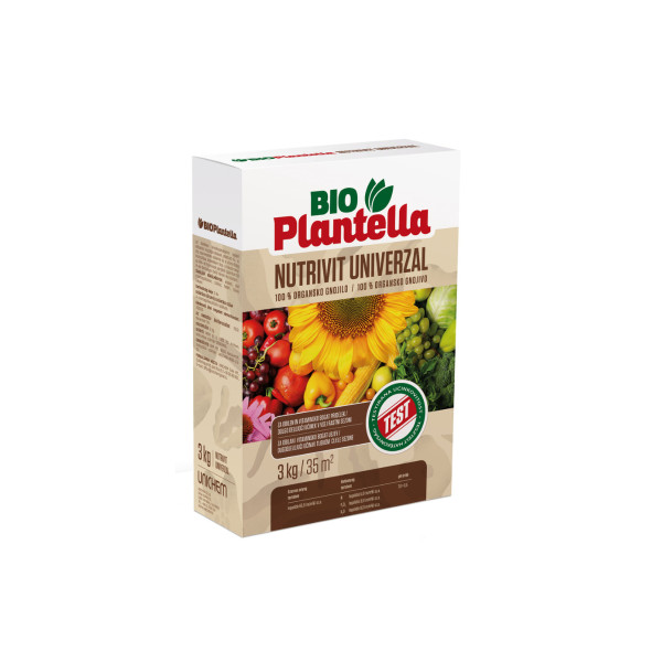NUTRIVIT UNIVERZAL BIO PLANTELLA 3 KG 