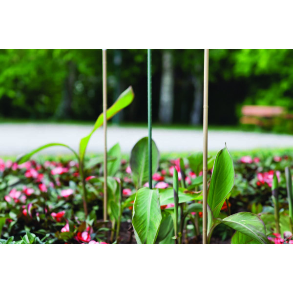 Opora jeklena, plastif. zelena 90x1,1 cm 