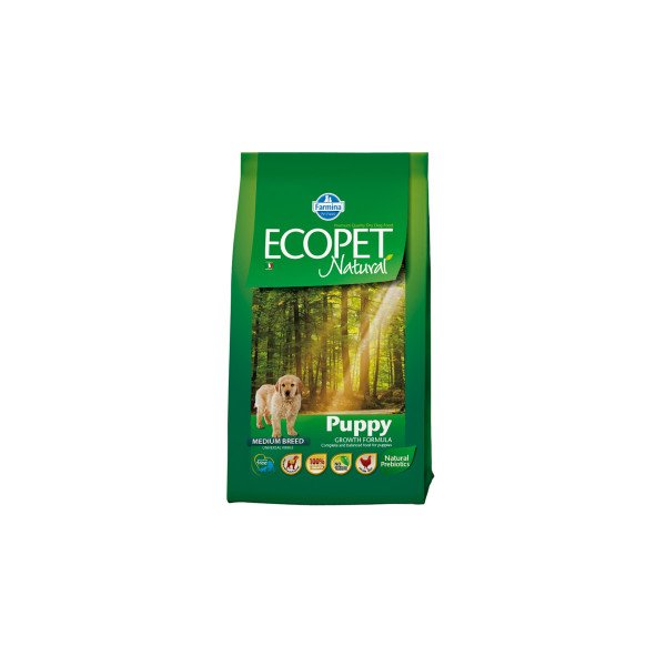 Brik. Ecopet natural puppy 2,5kg za pse 