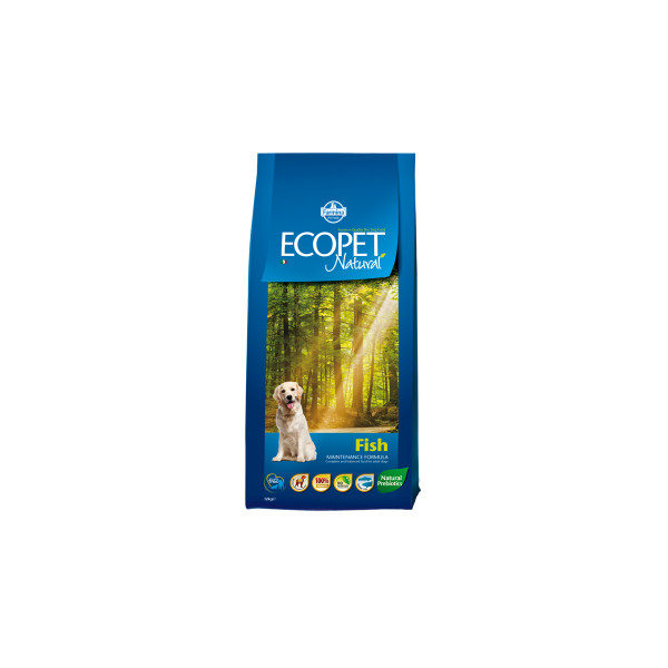 Brik. Ecopet natural fish 12kg za pse 