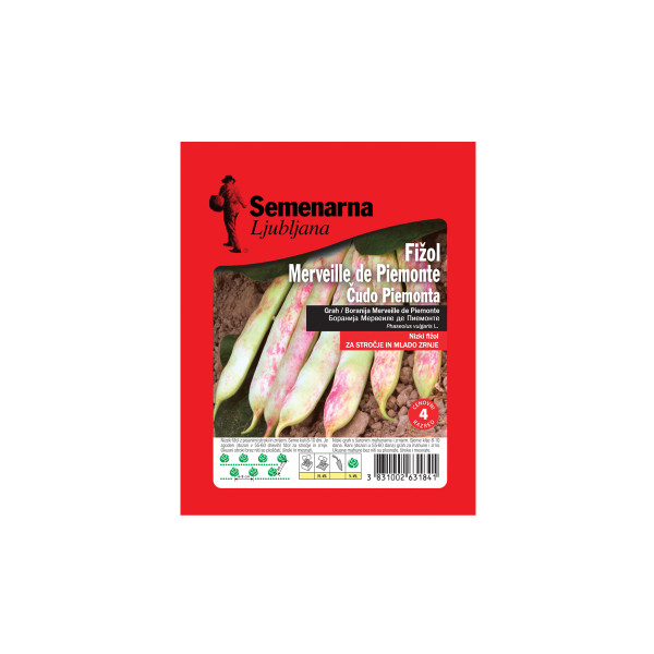 FIŽOL MERVEILLE DE PIEMONTE 100 g Semenarna 