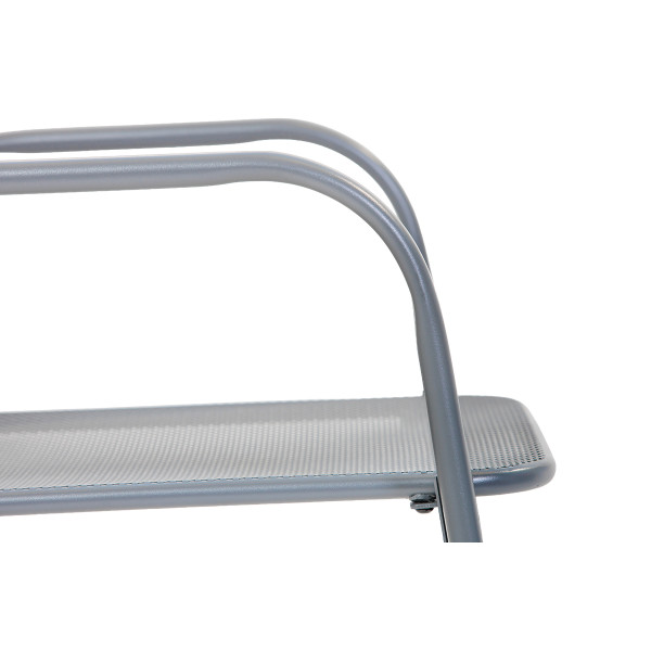 Stol vrtni kovinski Melfi siv 