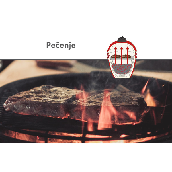 Žar Kamado 55 cm (21) 