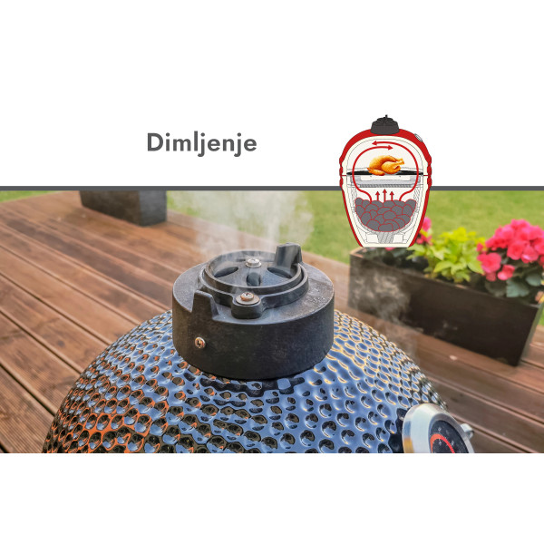 Žar Kamado 55 cm (21) 