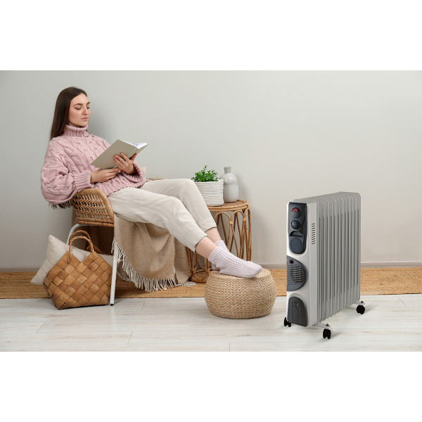 ELEKTRIČNI OLJNI RADIATOR 13 REBR NIST OH 2513 