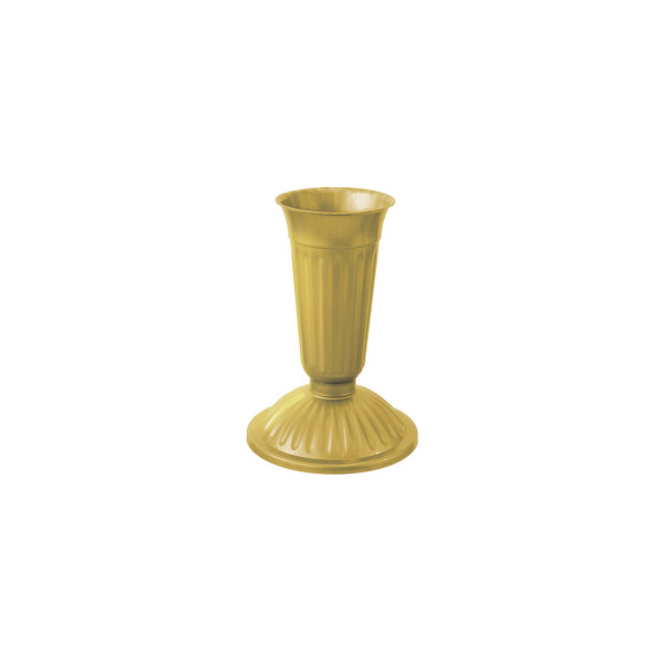 VAZA PVC NAGROBNA MEDITERAN 12x25 ČRNA 