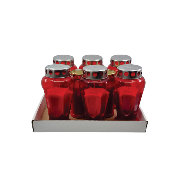 SVEČA SET PARAFINSKE 6+2 