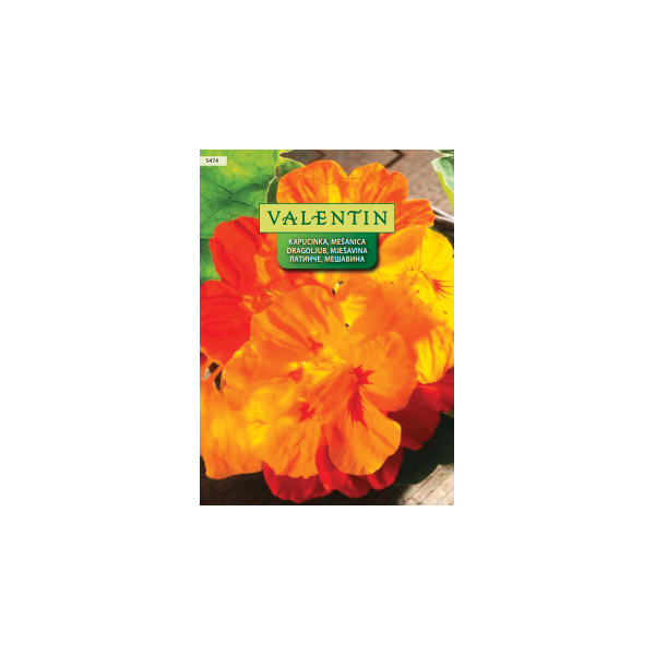 KAPUCINKA - MEŠANICA (Tropaeolum majus) 5474 Valentin 