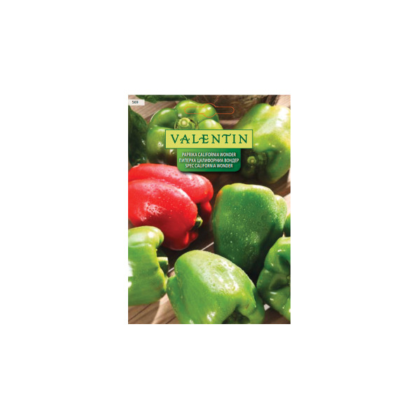 PAPRIKA CALIFORNIA WONDER 569 Valentin 