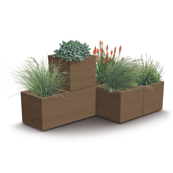 PVC Korito, Madera Case, 57.7x28.8x29 cm, v barvi lesa 