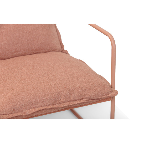 Garnitura vrtna kovinska z blazinami, Ember 