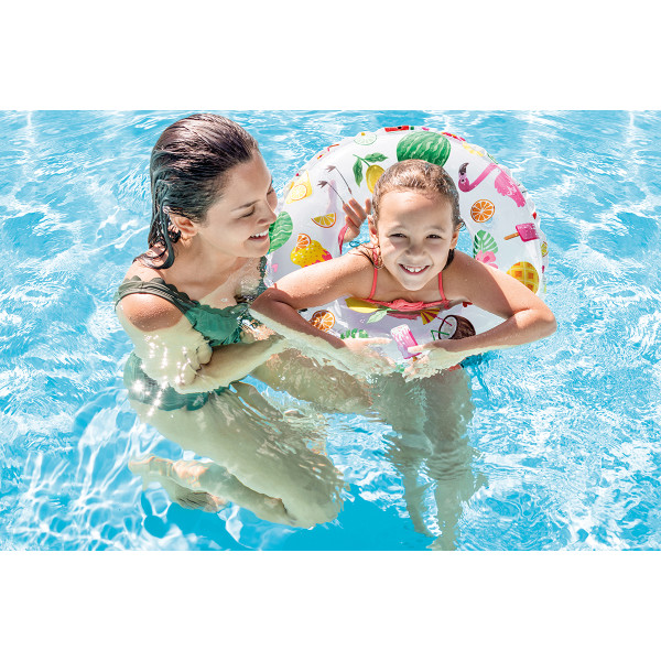 Obroč napihljiv Lively print 0,51m 