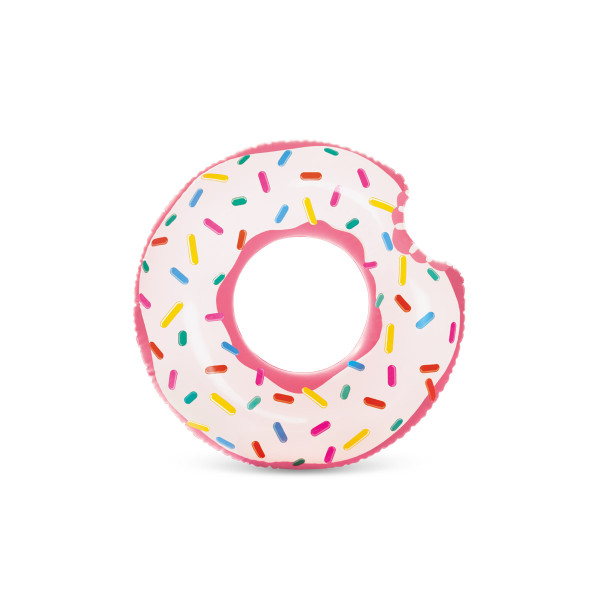 Obroč napihljiv Rainbow Donat tubes 1,07m 