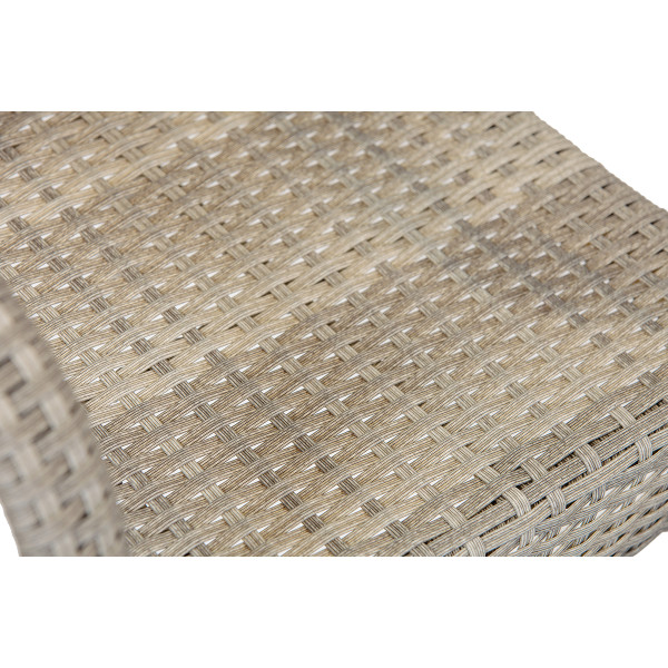 Stol vrtni Bay ratan siv 6/1 