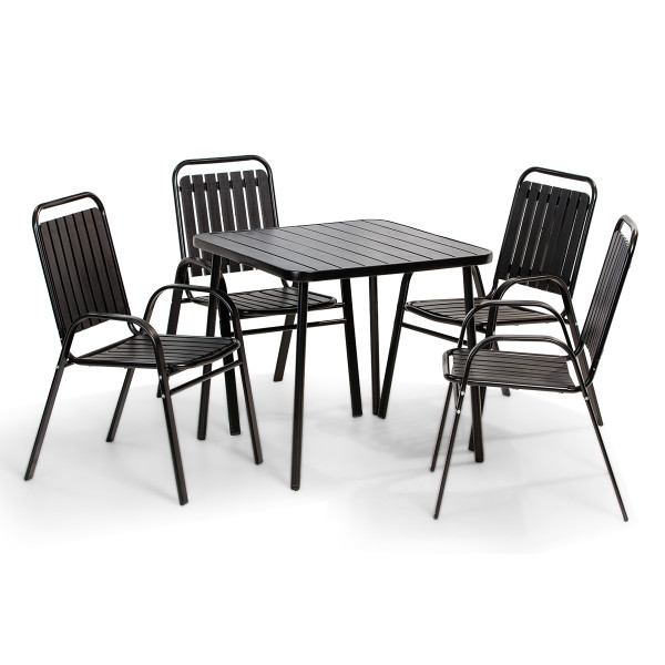 GARNITURA VRTNA ARUBA set 4+1 KOVINA 88821 