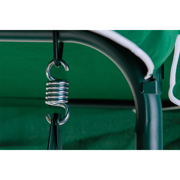 GUGALNICA DVOJNA MYKONOS Z BLAZINAMI ZELENO BELA 89245 