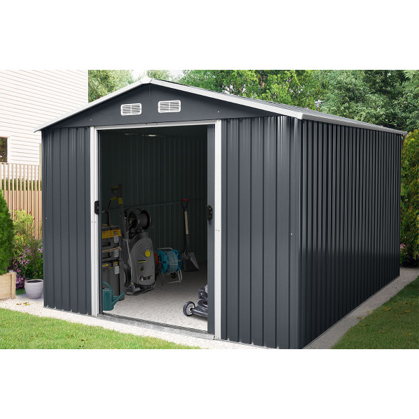 KOVINSKA VRTNA HIŠKA 303x301xH214 