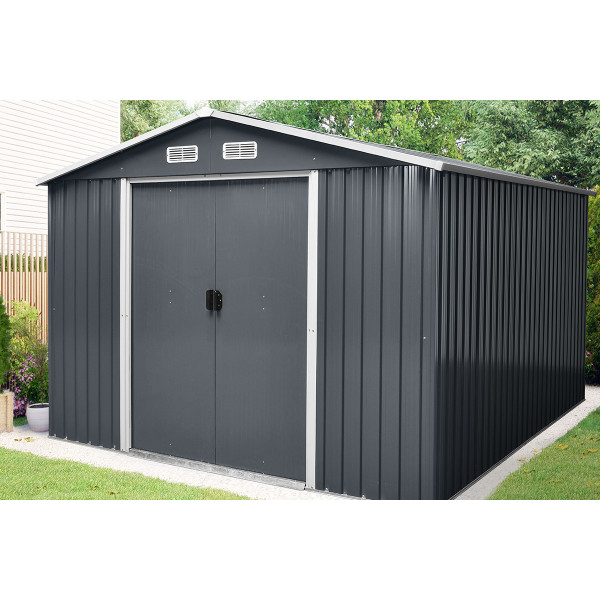 KOVINSKA VRTNA HIŠKA 303x301xH214 