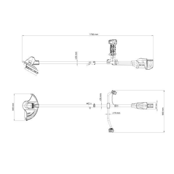 Kosa akum. z nitko 3140 FUSE 