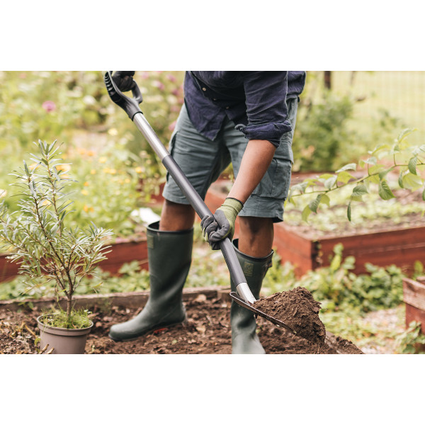 Lopata prekopna konič. ergon. siva POL 1067511 Fiskars 