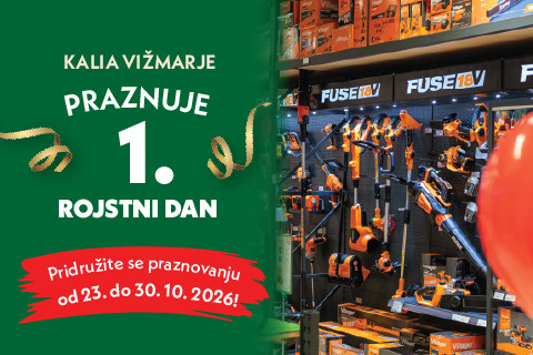 Kalia Vižmarje praznuje 1. rojstni dan!