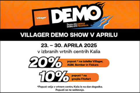 VILLAGER DNEVI V APRILU!