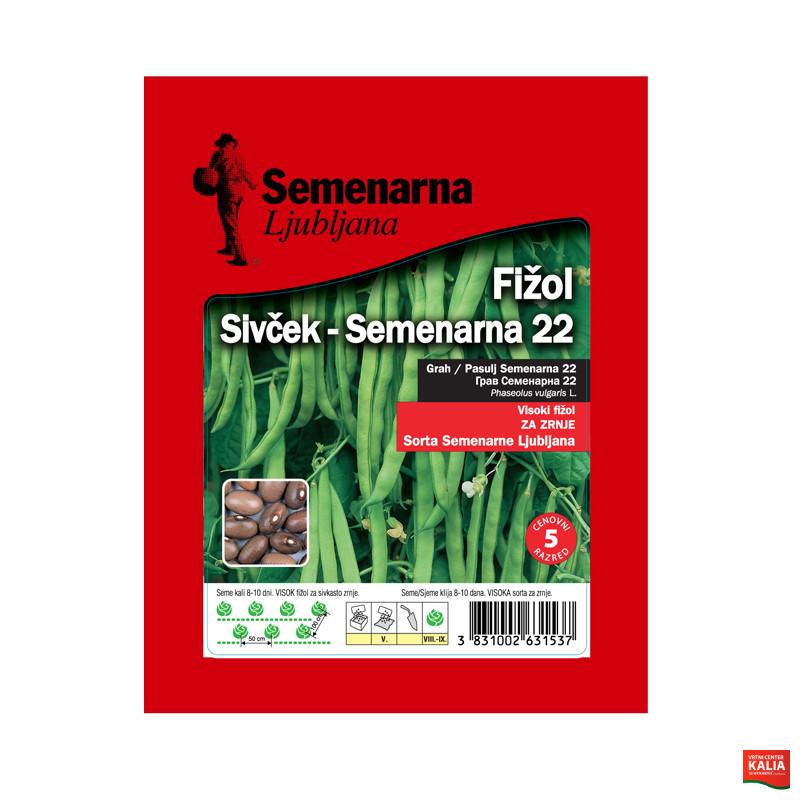 FIŽOL SEMENARNA 22 100 g Semenarna