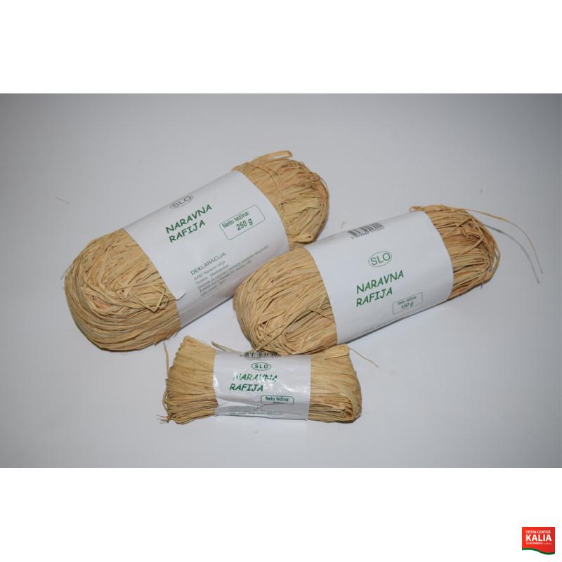 Rafija naravna 150g