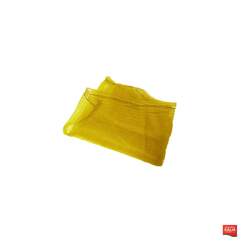 Vreča pe 30kg rumena 50x80cm z vrvico 006114