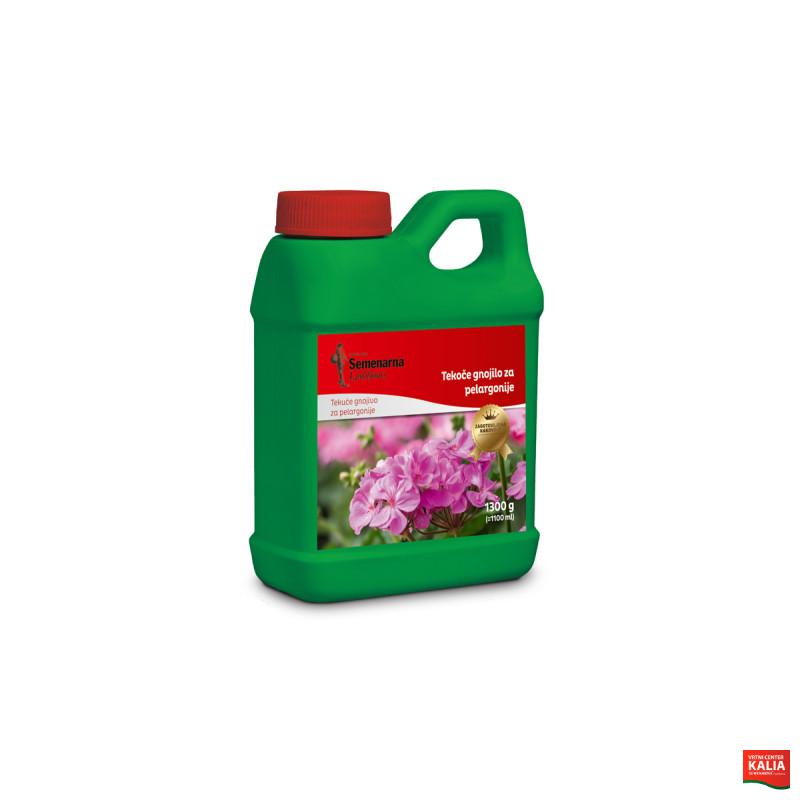 SEMENARNA TEKOČE GNOJILO ZA PELARGONIJE 1,1L 