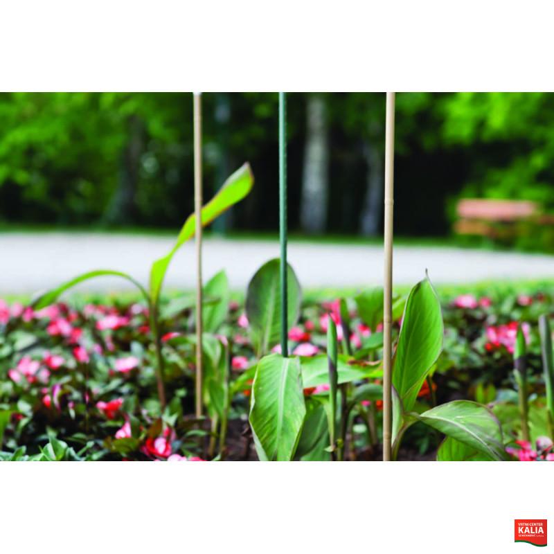 Opora jeklena, plastif. zelena 90x1,1 cm 