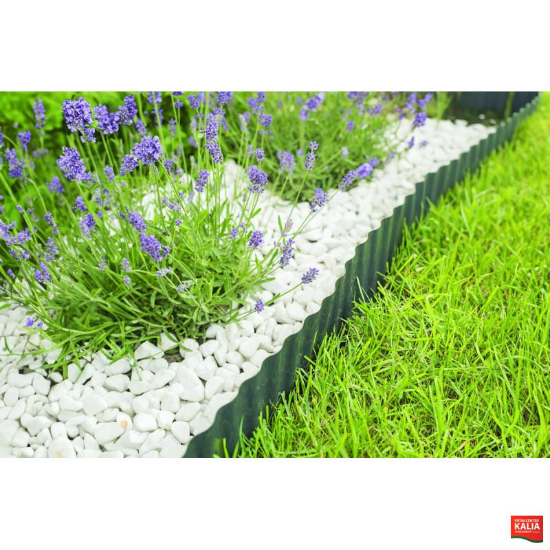 Obroba za trato 15 cm x 9 m zelena 