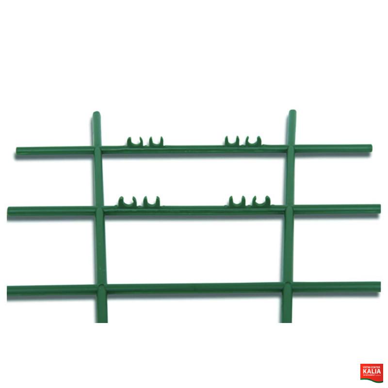 Opora za lončnice 57x31 cm PVC zelena