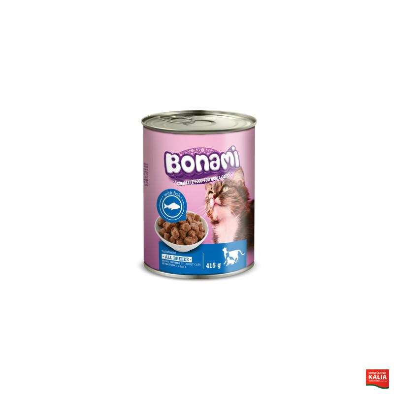Bonami ploč. za mačke 415g riba-novo