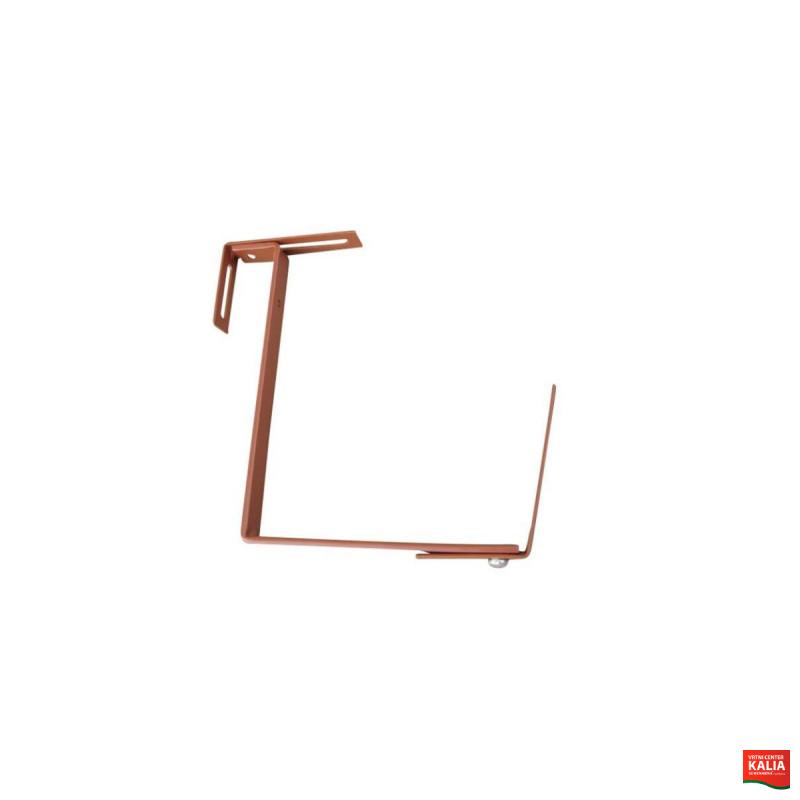 Držalo cvet. zabojev, dvojna nastavitev, belo 