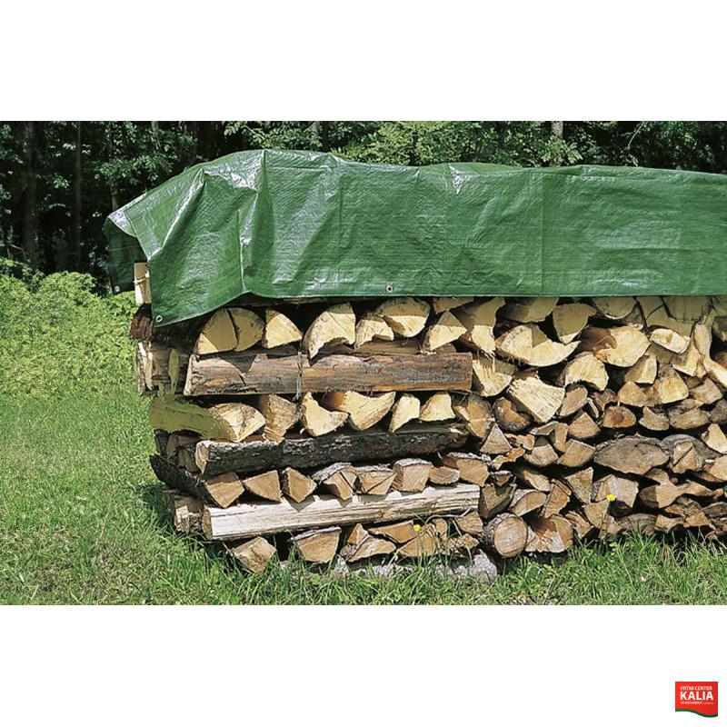 Ponjavа zašč. 6x8 zelena 100 g/m2