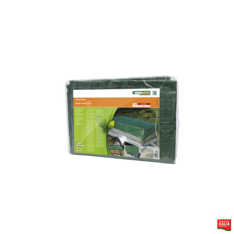 Ponjavа zašč. 6x8 zelena 100 g/m2