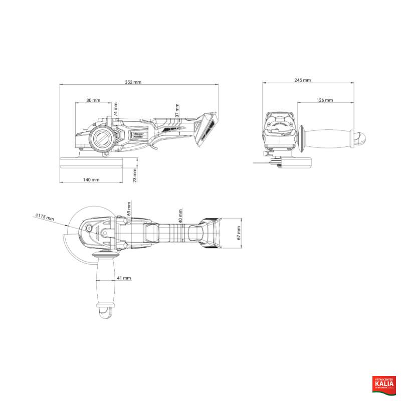 Brusilnik kotni Fuse VLP 4520 Villager 