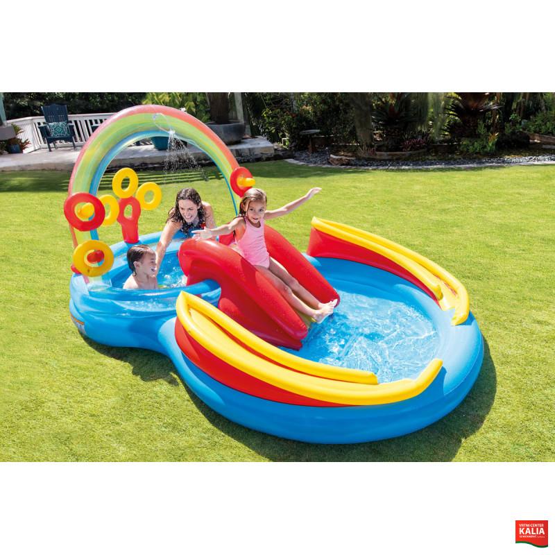 BAZEN OTROŠKI RAINBOW RING 2.97X1.93X1.35 INTEX 57453 / 050955