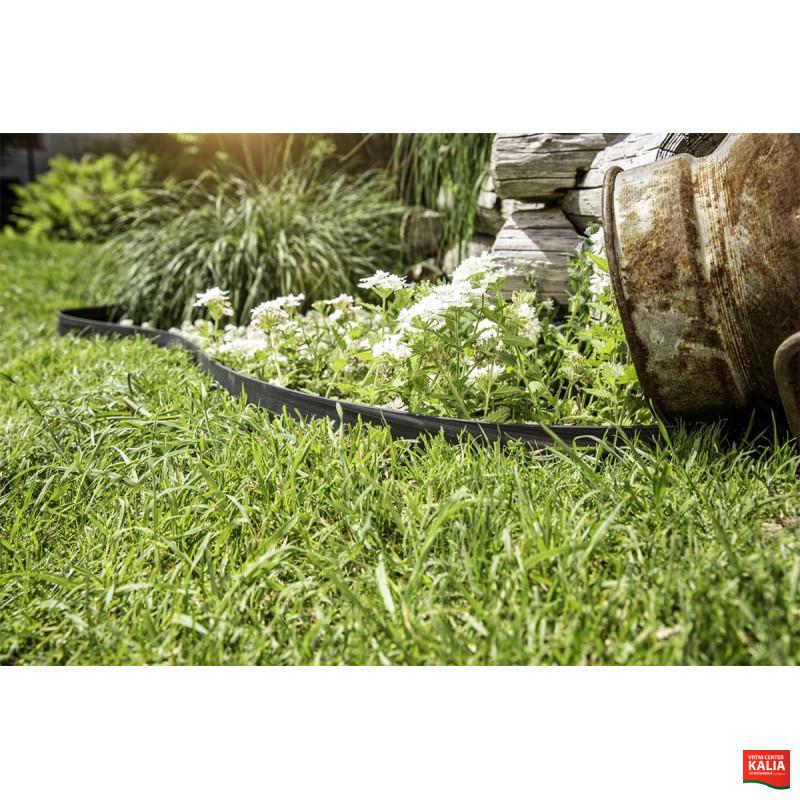 Obroba za vrt, trato 12,5cm x 8m guma