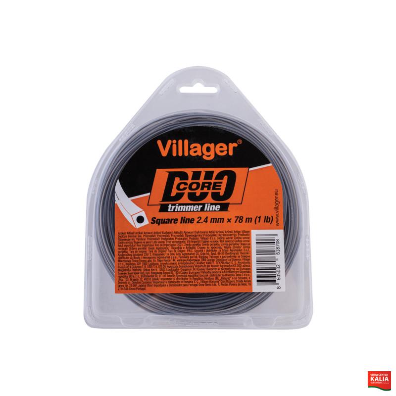 Nitka za koso 2.4mm x 1560m (20LB) oglata DUO CORE