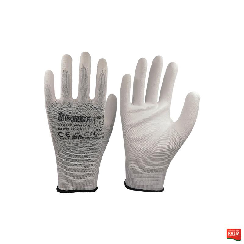 Rokavice LIGHT WHITE vel. 11 66737 Bomber