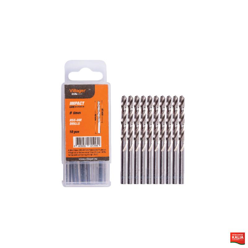 Sveder za kovino IMPACT LINE HSS-DM 4mm 10/1