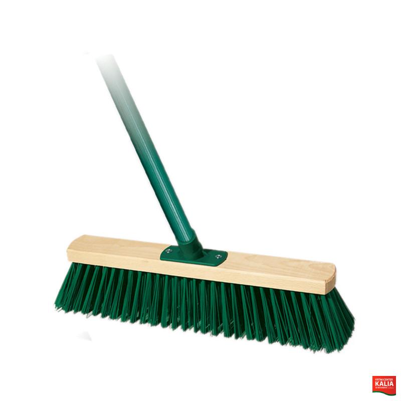 METLA LESENA Z ROČAJEM 40CM, TRDE ŠČETINE 000160