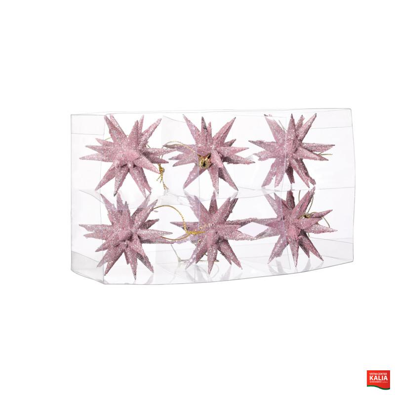 ZVEZDA PINK, 6cm, SET 6/1