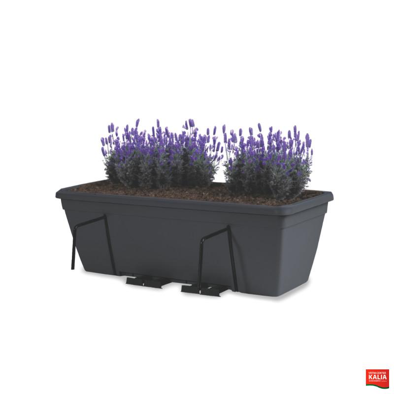 KORITO PVC Z ANVERSA 50cm,10L, antr., BE54005