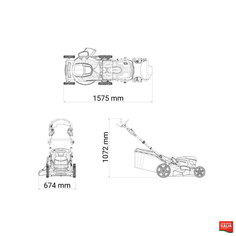Akumulatorska kosilnca LM 5111E-Matic Zen Villager 