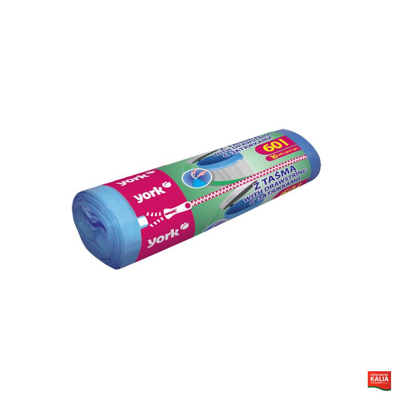VREČKE ZA SMETI Z VRVICO 60L/10 KOS 090620