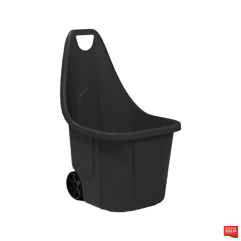 VOZIČEK VRTNI GARDEN CADY ČRN 60L